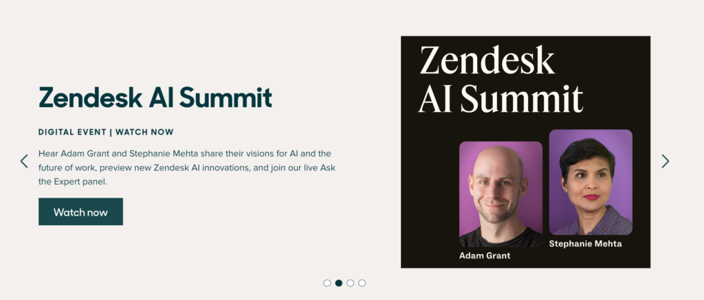 ZenDesk AI Summit