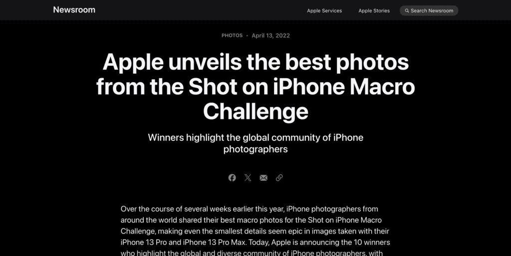Apple unveils the best photos from the Shot on iPhone Macro Challenge