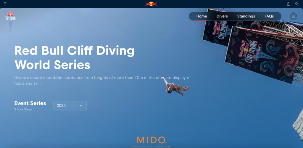 Red Bull Cliff Diving (Offline Events)